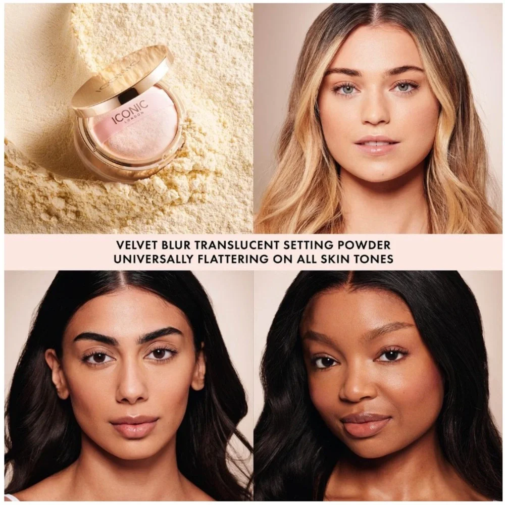 Iconic London Velvet Blur Translucent Setting Powder